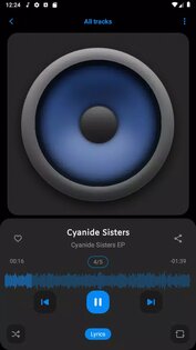 BlackPlayer Плеер Без Рекламы 1.0.10. Скриншот 3
