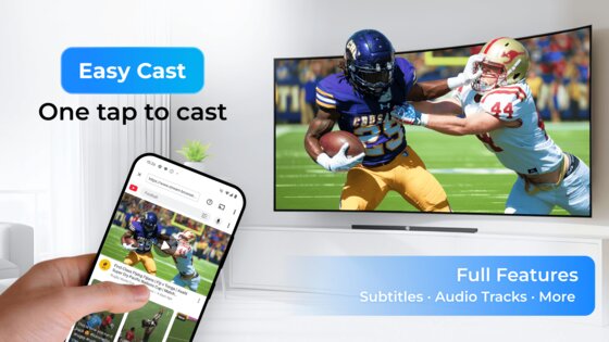 XCast TV Receiver 1.0.0.1. Скриншот 1