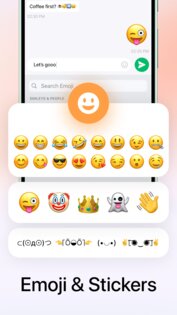 iPhone 15 Keyboard Fonts Emoji 39.0. Скриншот 5