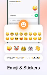 iPhone 15 Keyboard Fonts Emoji 39.0. Скриншот 21