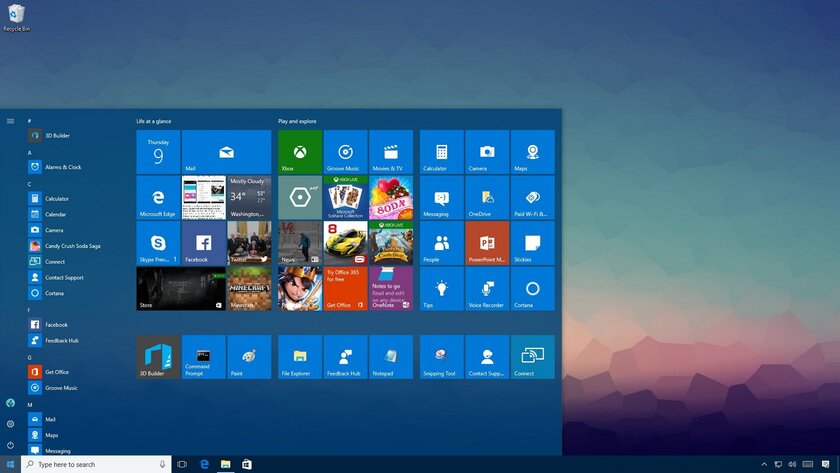 Для Windows 10 вышло обновление с улучшенным поиском в «Проводнике» и другими изменениями