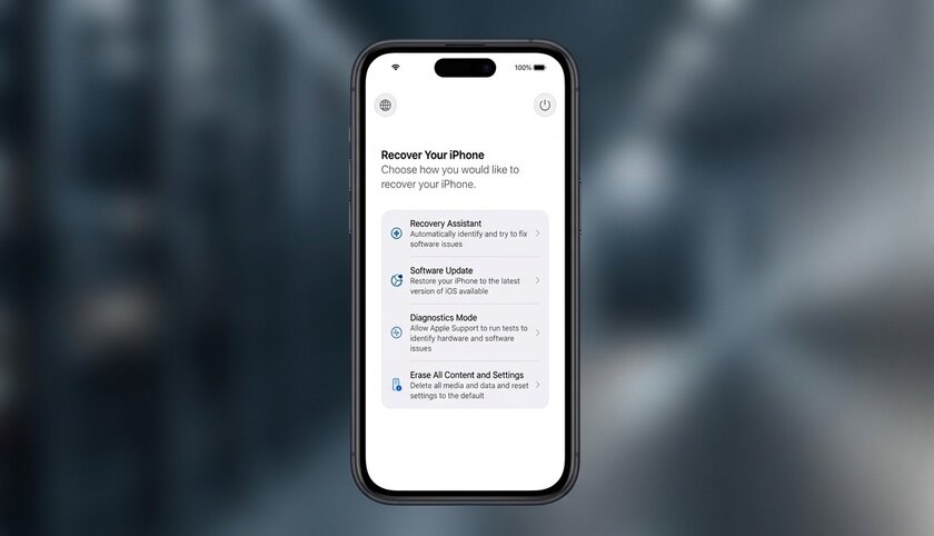 Новый режим восстановления в iOS 27 позволит вернуть к жизни iPhone и iPad без подключения к ПК
