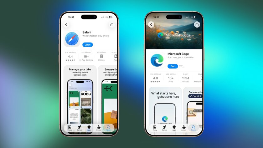 Браузер Edge на движке Blink на iOS оказался почти на 30% быстрее Safari