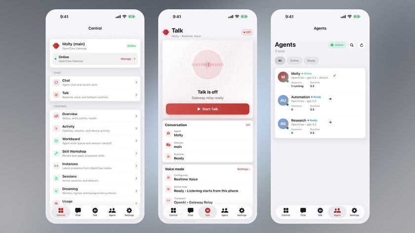 Вышел нативный клиент OpenClaw для iOS: можно управлять ИИ-агентами со смартфона