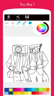 Cameraman Coloring Book 1.0. Скриншот 3