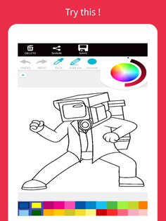 Cameraman Coloring Book 1.0. Скриншот 16