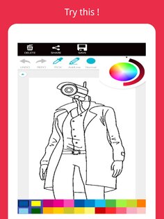 Cameraman Coloring Book 1.0. Скриншот 22