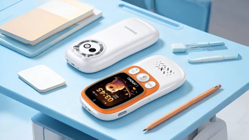 Lenovo представила телефон AI Student Phone без игр, соцсетей и браузера: но с ИИ-кнопкой