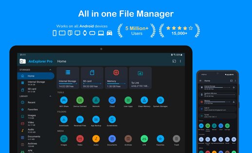 AnExplorer X File Explorer 6.0.1. Скриншот 9