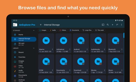 AnExplorer X File Explorer 6.0.1. Скриншот 24