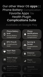 Wave: циферблат для Wear OS 1.8.5. Скриншот 7