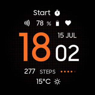 Wave: циферблат для Wear OS 1.8.5. Скриншот 13