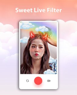 Sweet Live Filter Face Camera 3.2.3. Скриншот 5