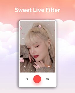 Sweet Live Filter Face Camera 3.2.3. Скриншот 8