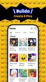 Builda – создавай и играй 1.78.0. Скриншот 1