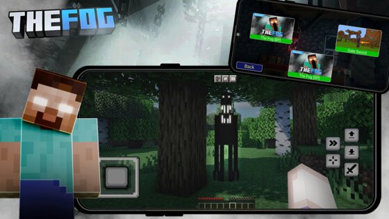 Mod Creatures of the Fog MCPE 4.0. Скриншот 7