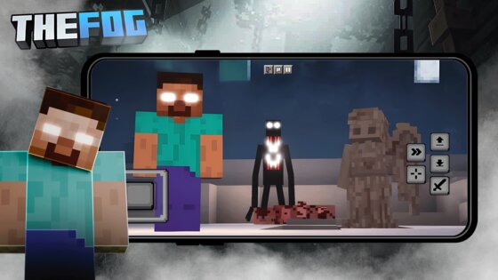 Mod Creatures of the Fog MCPE 4.0. Скриншот 15