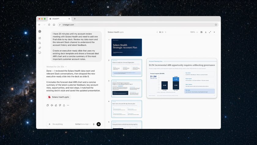 OpenAI представила ChatGPT Work: ИИ-агента для выполнения рутинной работы