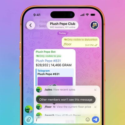 В Telegram появилось расширенное форматирование, сообщества и исчезающие сообщения для ботов