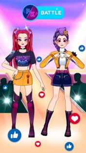 Left or Right: Star Girl Style 0.32. Скриншот 4