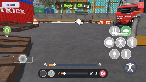 Хамелеон: Прятки Онлайн 1.0.1. Скриншот 5