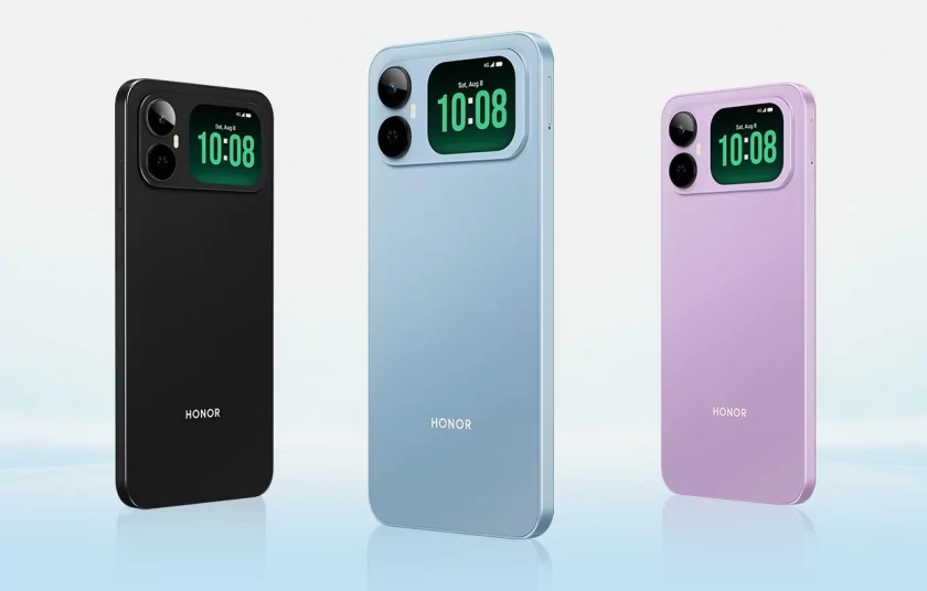 Представлен HONOR Play20A с двумя экранами — второй маленький в блоке камер