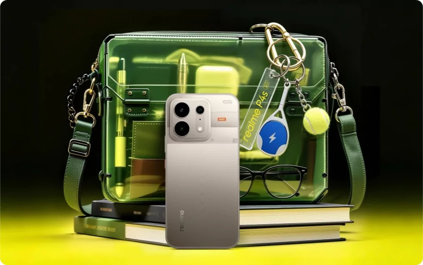 Представлен realme P4s 5G — смартфон с дисплеем 144 Гц и батареей 8000 мА·ч