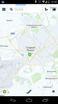 Обзор бета-версии приложения Nokia HERE Maps для Android