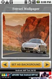 Ferrari Car Wallpaper 1.0.0. Скриншот 1
