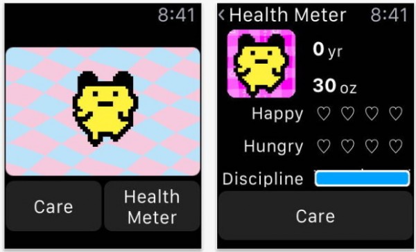 Тамагочи для Apple Watch