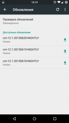Обзор прошивок для Android смартфонов: Cyanogenmod 12.1