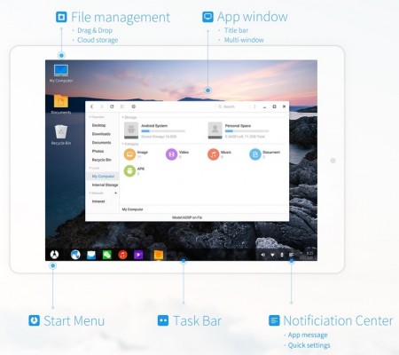 Phoenix OS — еще один Android с оптимизацией под ПК и планшеты