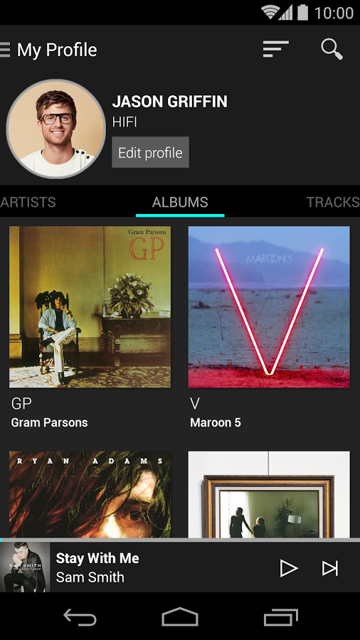 TIDAL Music 2.201.0. Скриншот 4