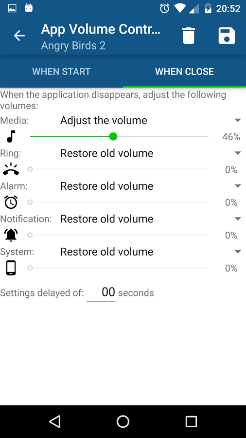App Volume Control 2.36. Скриншот 3