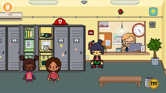 Toca Life: School. Скриншот 2