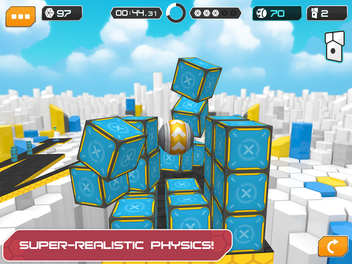 GyroSphere Trials 2.33. Скриншот 7