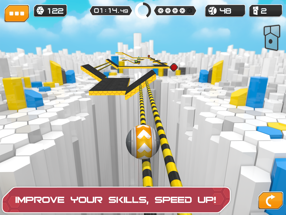 GyroSphere Trials 2.33. Скриншот 8