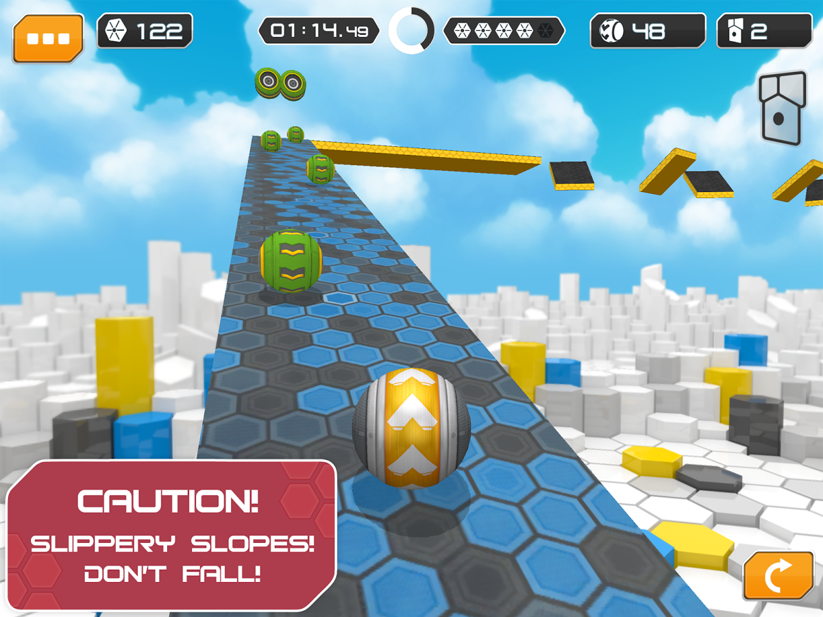 GyroSphere Trials 2.33. Скриншот 9