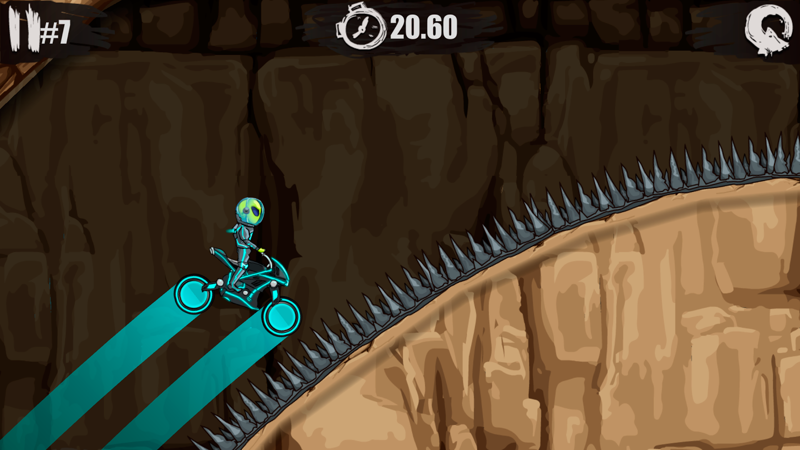Moto X3M Bike Race Game 1.21.17. Скриншот 14