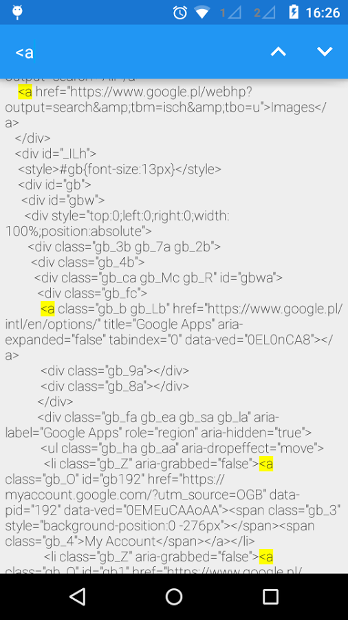 HTML Website Inspector 2.998. Скриншот 1