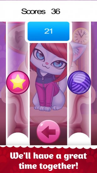 Talking Cat — Girls Games. Скриншот 3