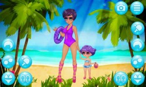 Mother and Daughter — Beach Girls Dress Up. Скриншот 2