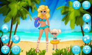 Mother and Daughter — Beach Girls Dress Up. Скриншот 4