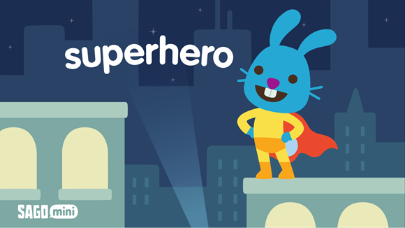 Sago Mini Superhero. Скриншот 1