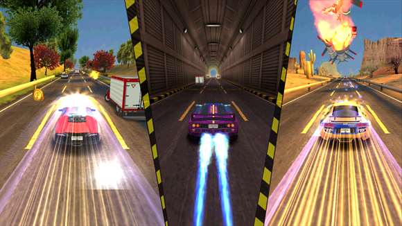 Rage Racing 3D. Скриншот 3