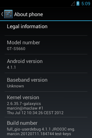Android 4.1 портировали на ARMv6-устройства
