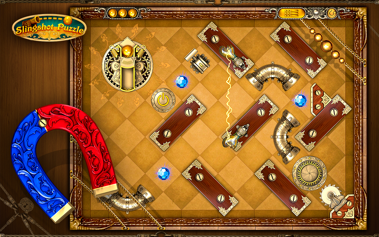 Slingshot Puzzle 4.32. Скриншот 1