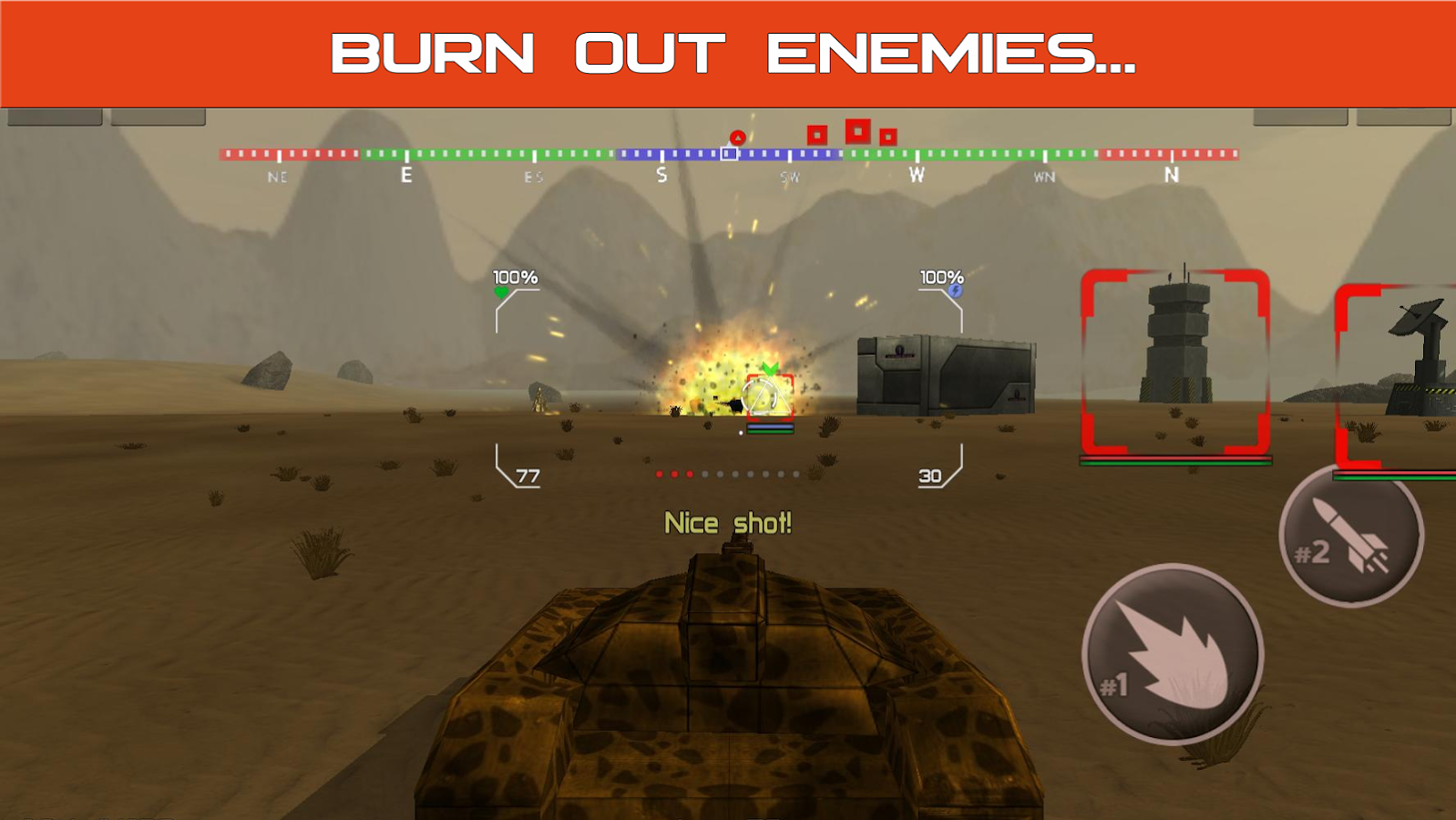 Tank Combat: Future Battles 1.9.02. Скриншот 5