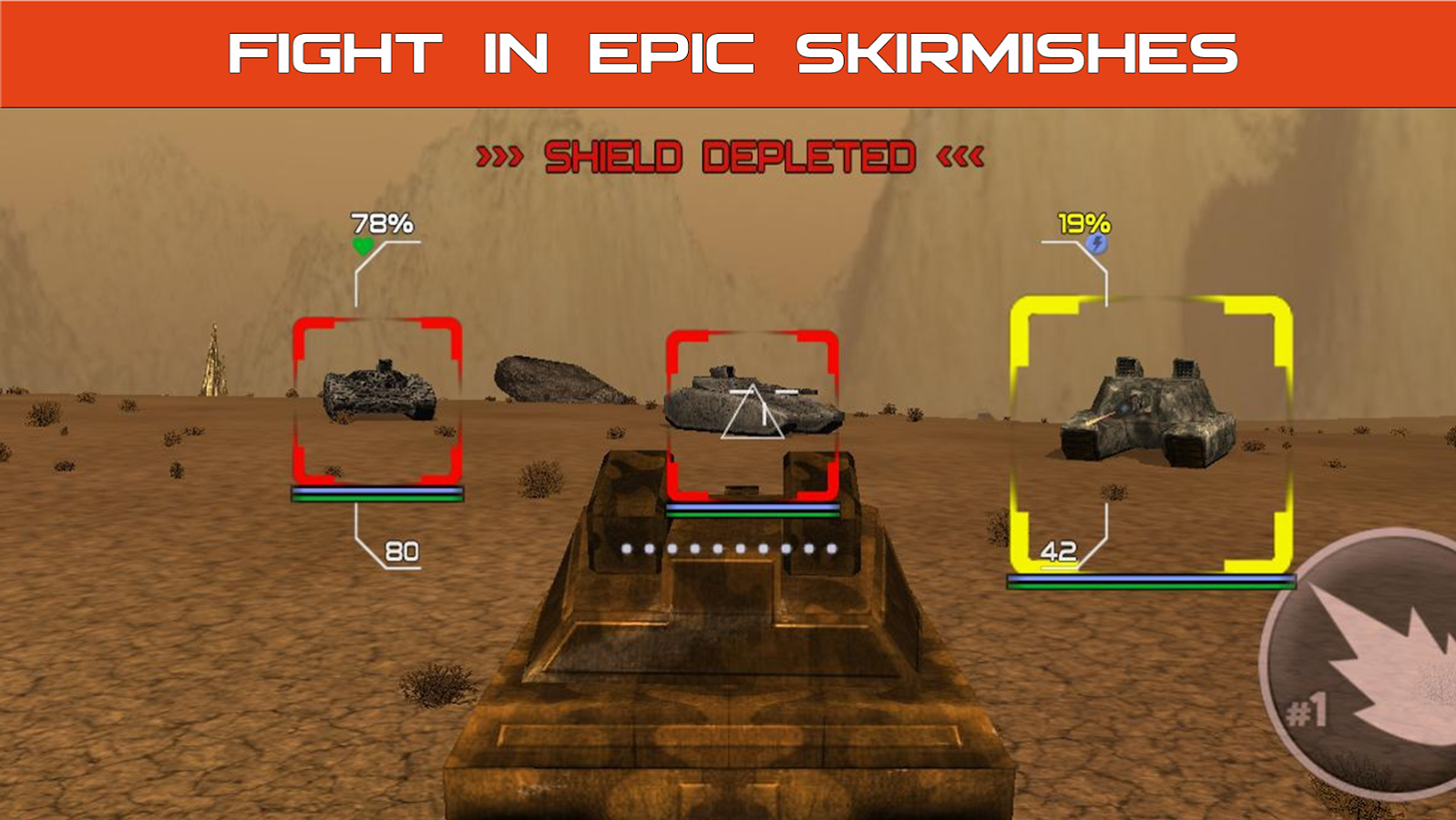 Tank Combat: Future Battles 1.9.02. Скриншот 9