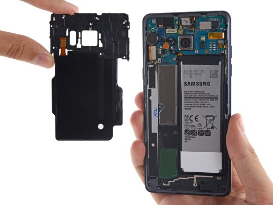 Что внутри Samsung Galaxy Note 7 — разборка смартфона